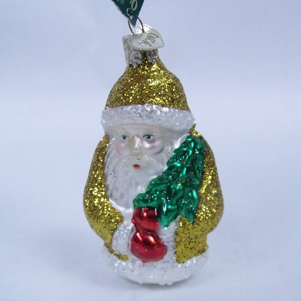Merck Old World Christmas Santa Ornament